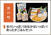 女川いっぱい！おなかはいっぱい！あったかごはんセット