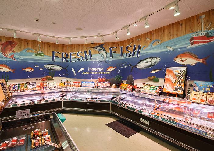 制作事例 いなげや 白金台店 株式会社ラックランド 制作事例 いなげや 白金台店 株式会社ラックランド