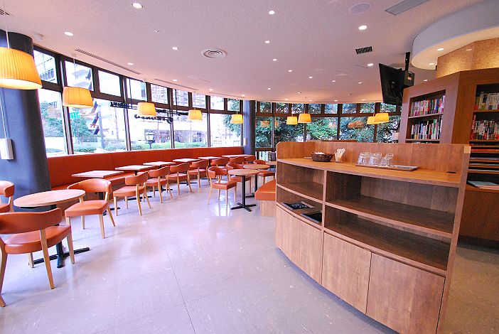 制作事例 ライブラリーショップ カフェ 日比谷 日比谷図書文化館内 株式会社ラックランド 制作事例 ライブラリーショップ カフェ 日比谷 日比谷図書文化館内 株式会社ラックランド